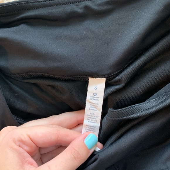 Lululemon shorts, grey and black! - Picture 2 of 4
